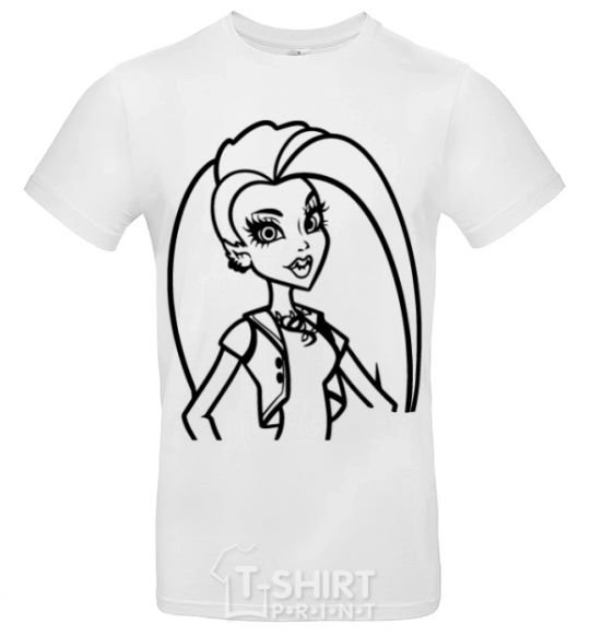 Men's T-Shirt Monster High Venus McFlytrap White фото