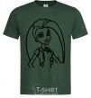 Men's T-Shirt Monster High Venus McFlytrap bottle-green фото