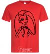 Men's T-Shirt Monster High Venus McFlytrap red фото