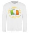 Sweatshirt Happy St Patrick's day White фото