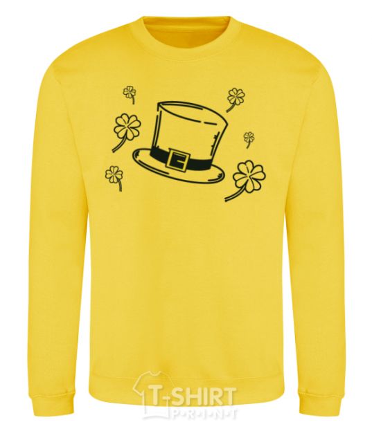 Sweatshirt Hat yellow фото