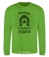 Sweatshirt Happy St. Patrick's Day orchid-green фото