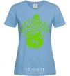 Women's T-shirt Happy St. Patricks Day sky-blue фото