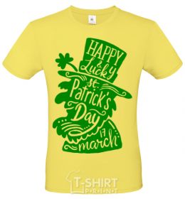 Men's T-Shirt Leprechaun cornsilk фото