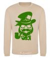 Sweatshirt Hipster leprechaun sand фото