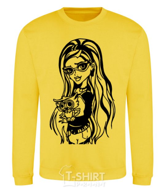 Sweatshirt Gulia Yelps yellow фото