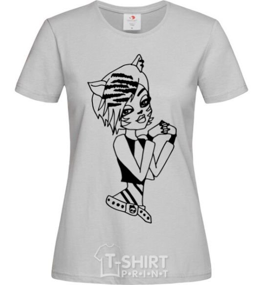 Women's T-shirt Toralei Stripe grey фото