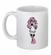 Ceramic mug Viperin Gorgon White фото