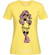 Women's T-shirt Viperin Gorgon cornsilk фото