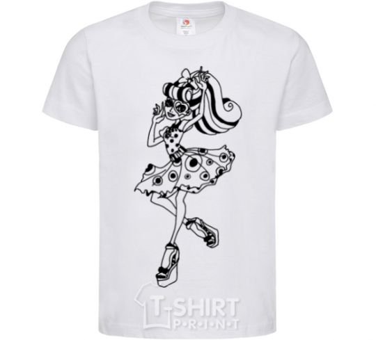 Kids T-shirt Operetta White фото