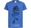 Kids T-shirt Operetta royal-blue фото