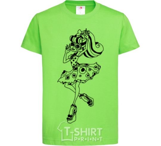 Kids T-shirt Operetta orchid-green фото