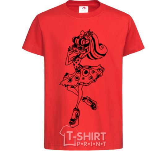 Kids T-shirt Operetta red фото