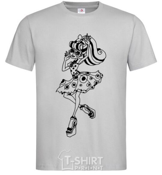 Men's T-Shirt Operetta grey фото