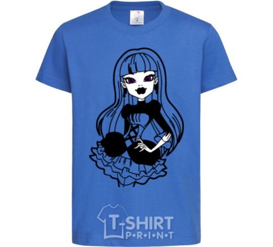 Kids T-shirt Elissabeth royal-blue фото