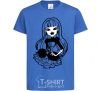 Детская футболка Элиссабет Ярко-синий фото