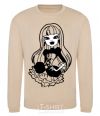 Sweatshirt Elissabeth sand фото