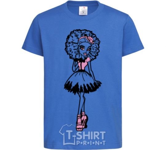 Kids T-shirt Hani Swamp royal-blue фото