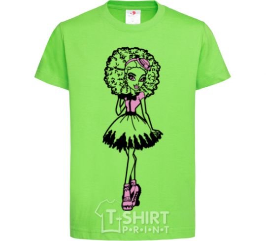 Kids T-shirt Hani Swamp orchid-green фото