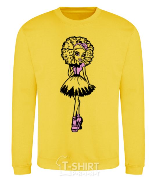 Sweatshirt Hani Swamp yellow фото