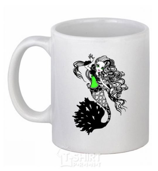 Ceramic mug Serena Von Boo White фото