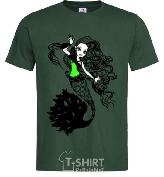 Мужская футболка Сирена Фон Бу Темно-зеленый фото