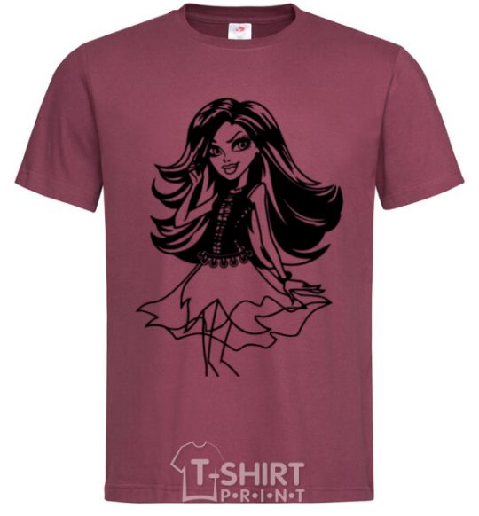Men's T-Shirt Spectra Wondergeist burgundy фото