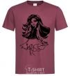 Men's T-Shirt Spectra Wondergeist burgundy фото