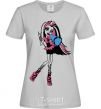 Women's T-shirt Full-length Venus McFlytrap grey фото