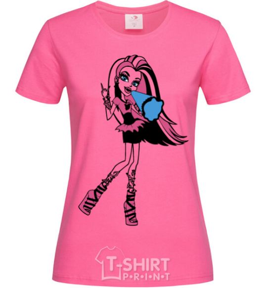 Женская футболка Венера МакФлайтрап во весь рост Ярко-розовый фото