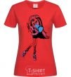 Women's T-shirt Full-length Venus McFlytrap red фото
