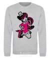 Sweatshirt Draculaura in a hat sport-grey фото