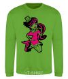 Sweatshirt Draculaura in a hat orchid-green фото