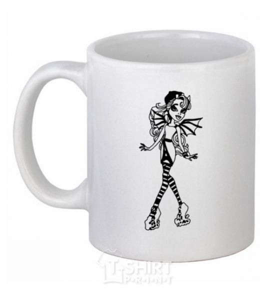 Ceramic mug Rochelle Goyle White фото