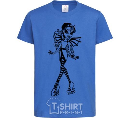 Kids T-shirt Rochelle Goyle royal-blue фото