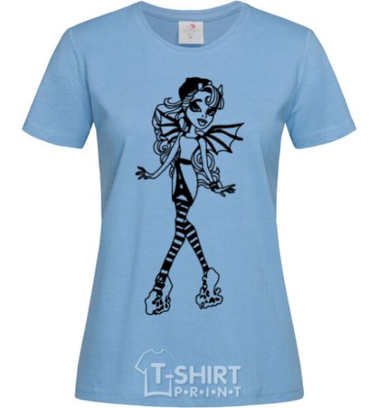 Women's T-shirt Rochelle Goyle sky-blue фото