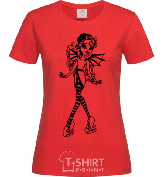 Women's T-shirt Rochelle Goyle red фото