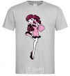 Men's T-Shirt Happy Draculaura grey фото