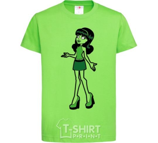 Kids T-shirt Skara Screams orchid-green фото