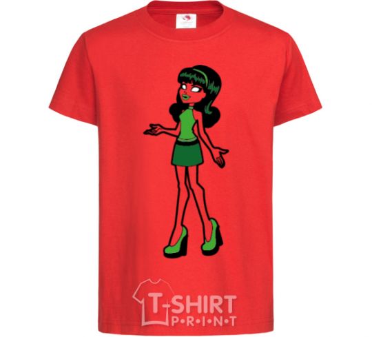 Kids T-shirt Skara Screams red фото