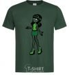 Men's T-Shirt Skara Screams bottle-green фото