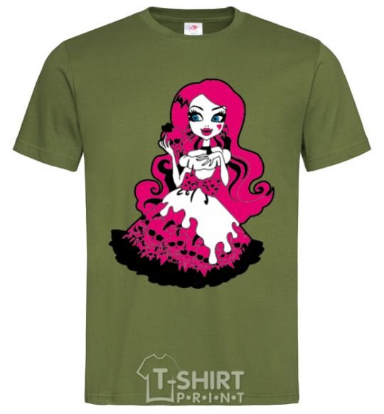 Men's T-Shirt Draculaura the princess millennial-khaki фото