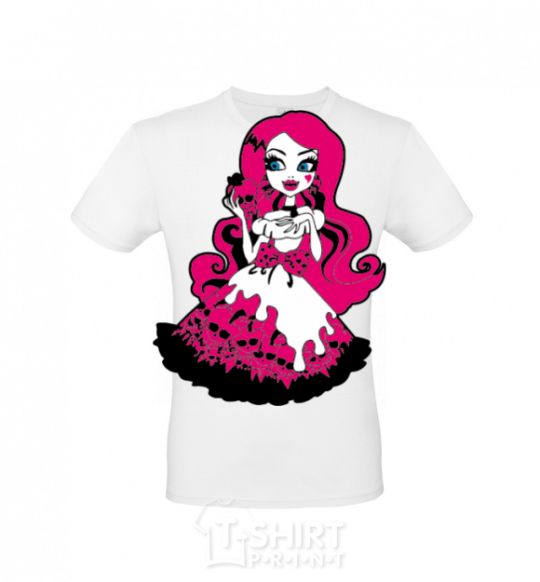 Men's T-Shirt Draculaura the princess White фото