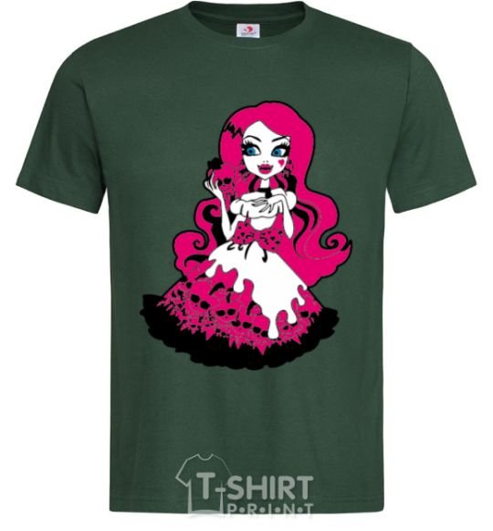 Men's T-Shirt Draculaura the princess bottle-green фото