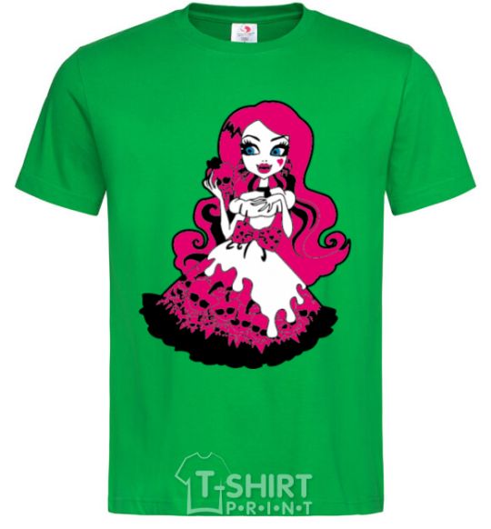 Men's T-Shirt Draculaura the princess kelly-green фото