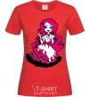 Women's T-shirt Draculaura the princess red фото