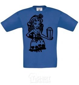 Kids T-shirt Cupid royal-blue фото