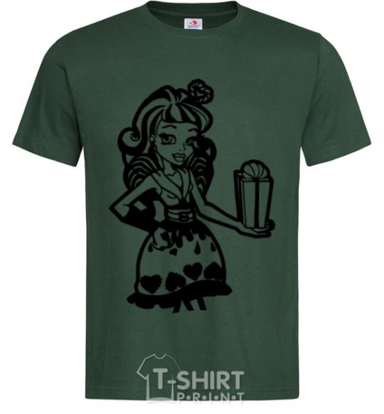 Men's T-Shirt Cupid bottle-green фото