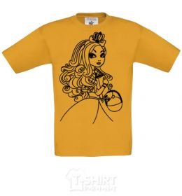 Kids T-shirt Apple White cornsilk фото