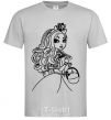 Men's T-Shirt Apple White grey фото